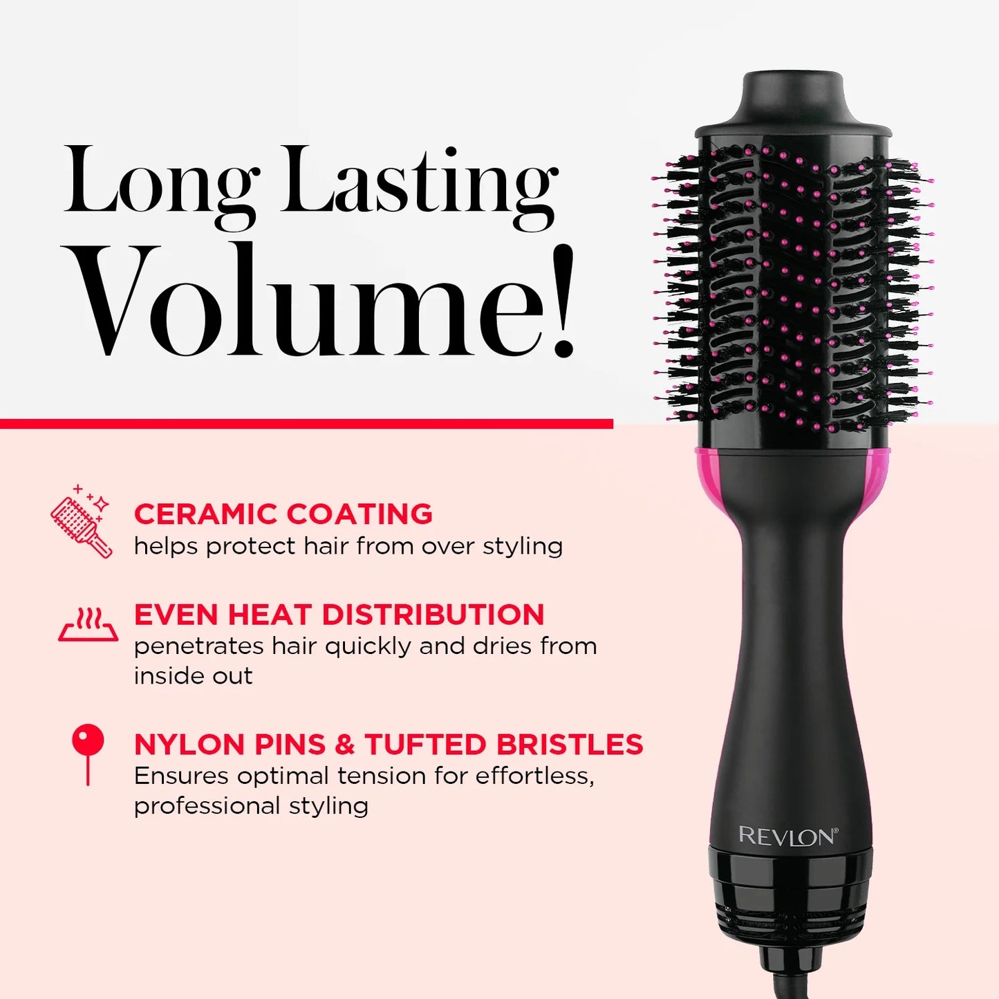 One-Step Volumizer and Hair Dryer Brush