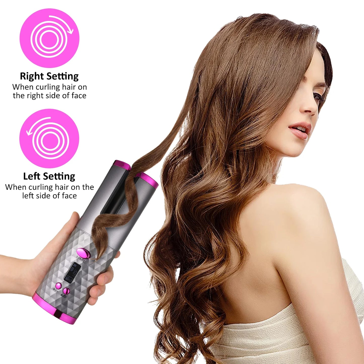 Cordless Automatc Curler