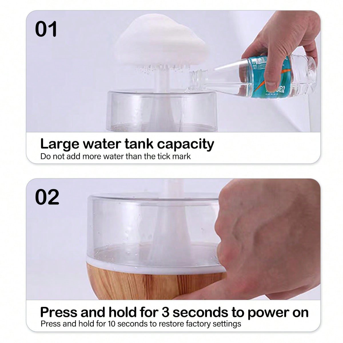 Cloud Rain Humidifier