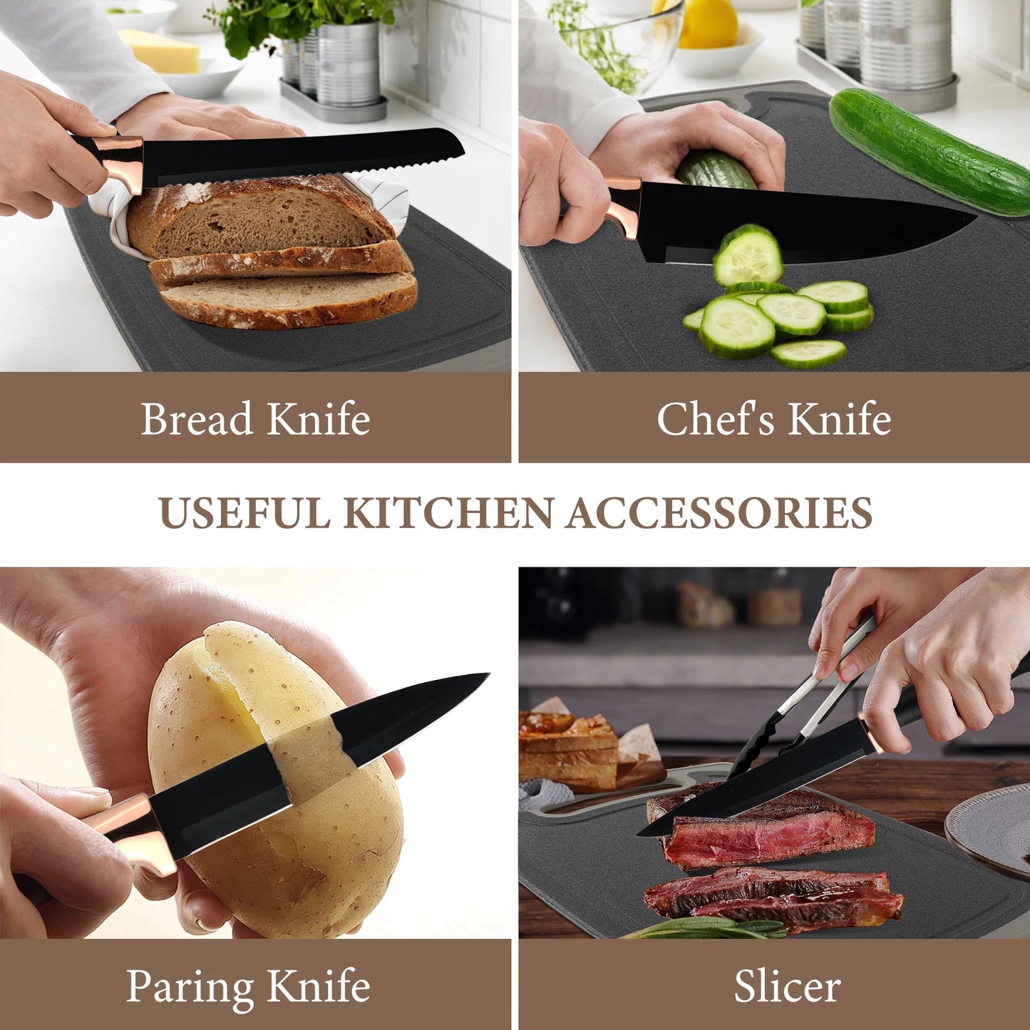 مجموعة أدوات المطبخ 19 قطعة 