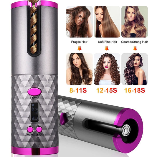 Cordless Automatc Curler