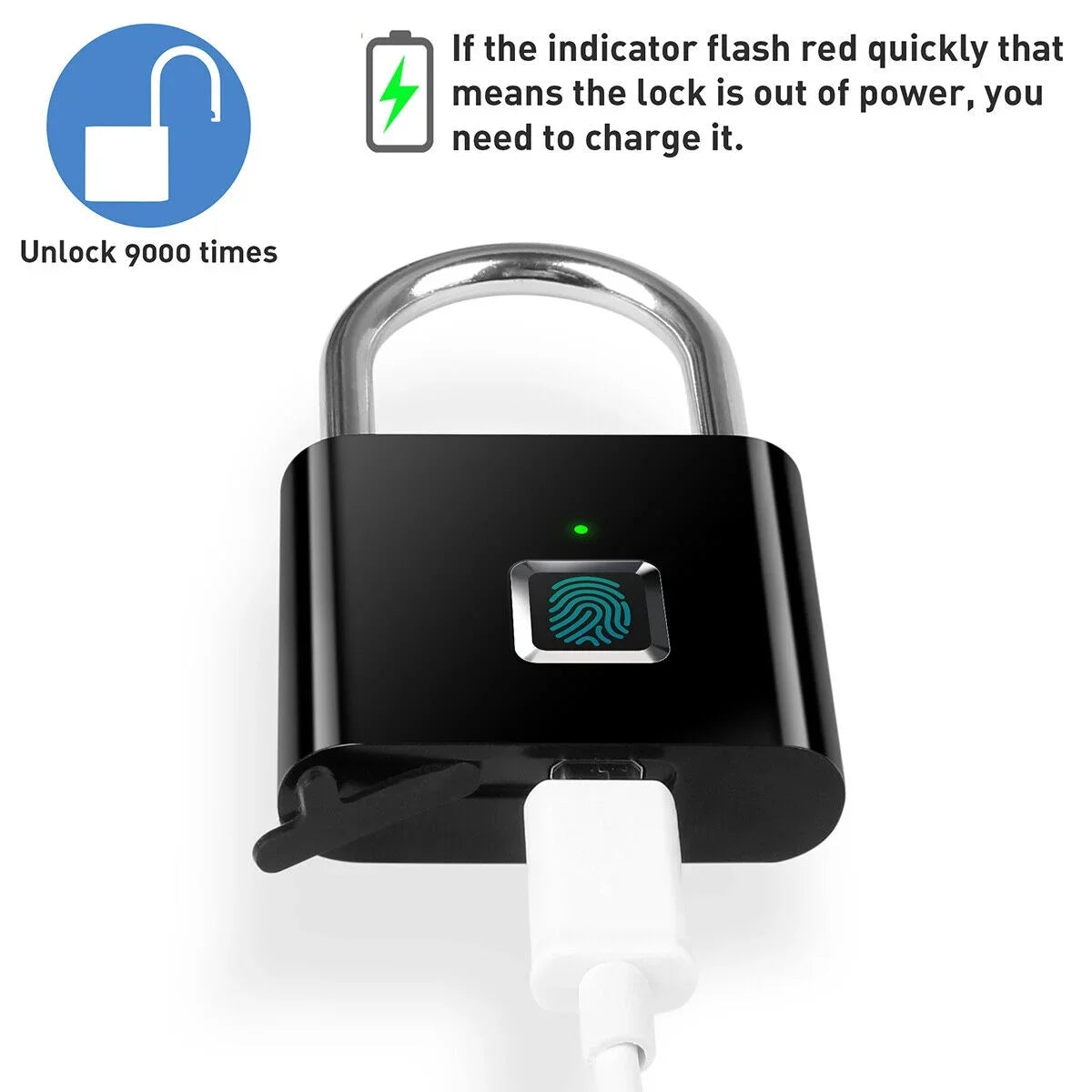 قفل بصمة الإصبع