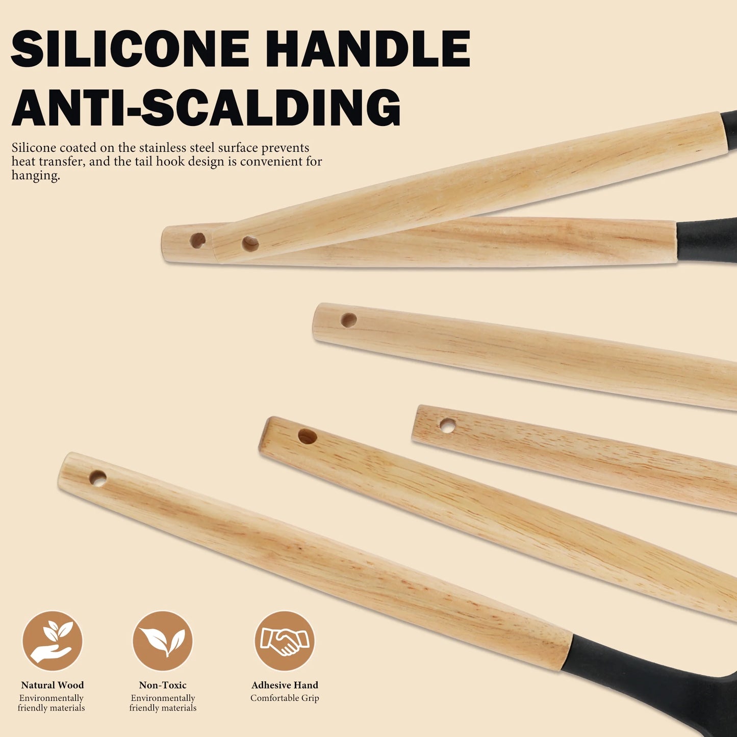 مجموعة أدوات المطبخ 19 قطعة 